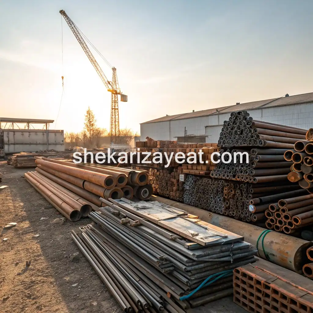 ضایعات شکاری خریدار ضایعات آهن و فلزات در تهران شیخ بهایی
